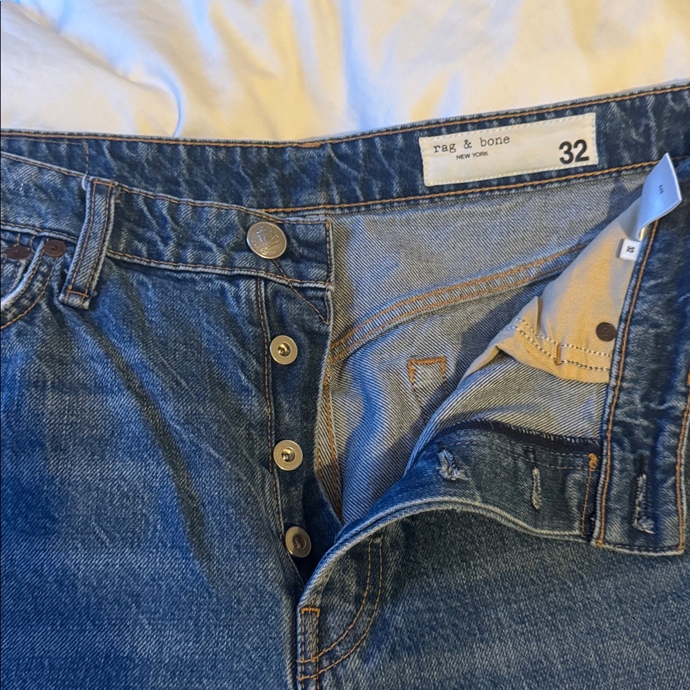 Rag & Bone Maya High Rise Shorty Wide Leg - Picture 7 of 13